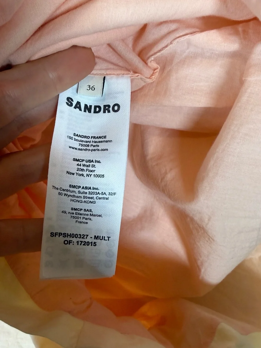 Sandro Crystal Embellished Matching Set
( Button-Up Shirt+ Short) - Picture 7 of 10